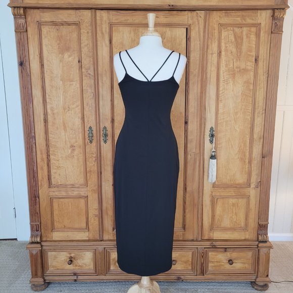 Fashion 1001 Nights Black Evening Dress. Size 6/8 - Picture 7 of 9